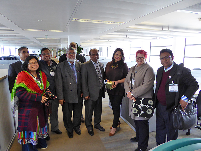 Global Skills Ledger - Bangladeshi Delegation WorldSkills UK Study Tour
